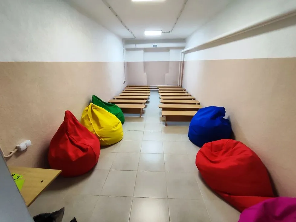 Облаштування укриття та арт-простору в школі у місті Буча