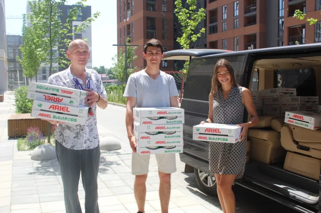 Допомога від благодійного фонду «Карітас Україна»