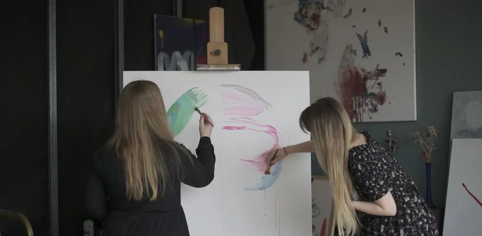 Колаборація митця і дитини