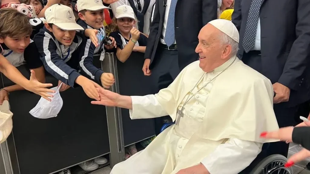 Команда Рідні зустрілась з Папою Франциском!