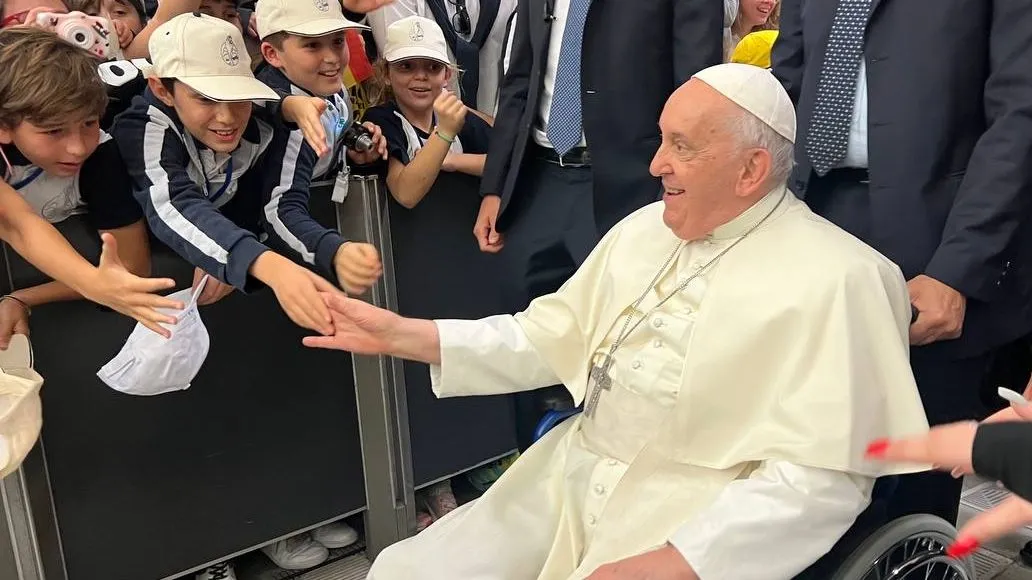 Команда Рідні зустрілась з Папою Франциском!