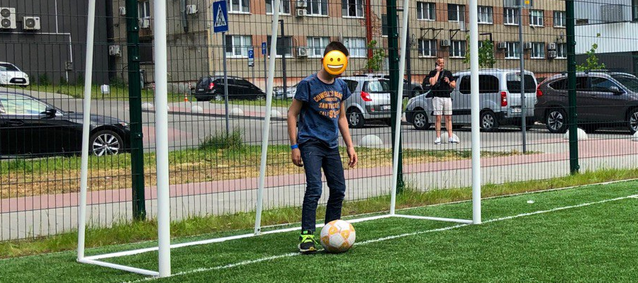 Відкриття спортивного майданчика