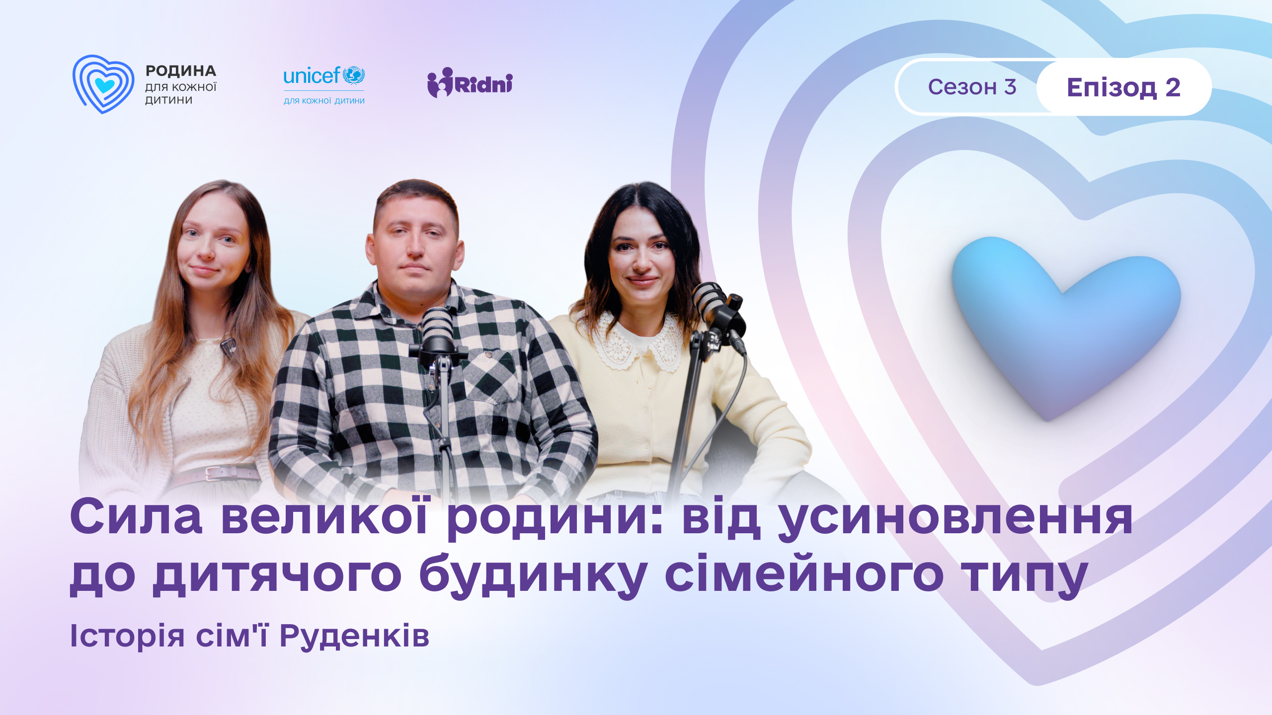 Подкаст «Нарешті ми зустрілись». Епізод 2. Історія сім’ї Руденків